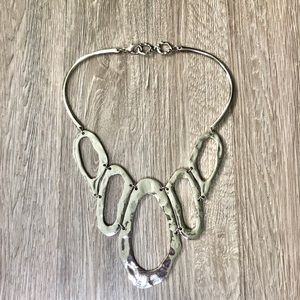Statement Silver Neckkace
